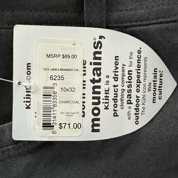 TREKR™ PANT 10 Regular charcoal - Picture 6 of 7